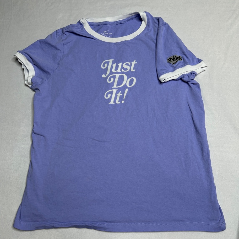 Nike Lavender Tee with White Details